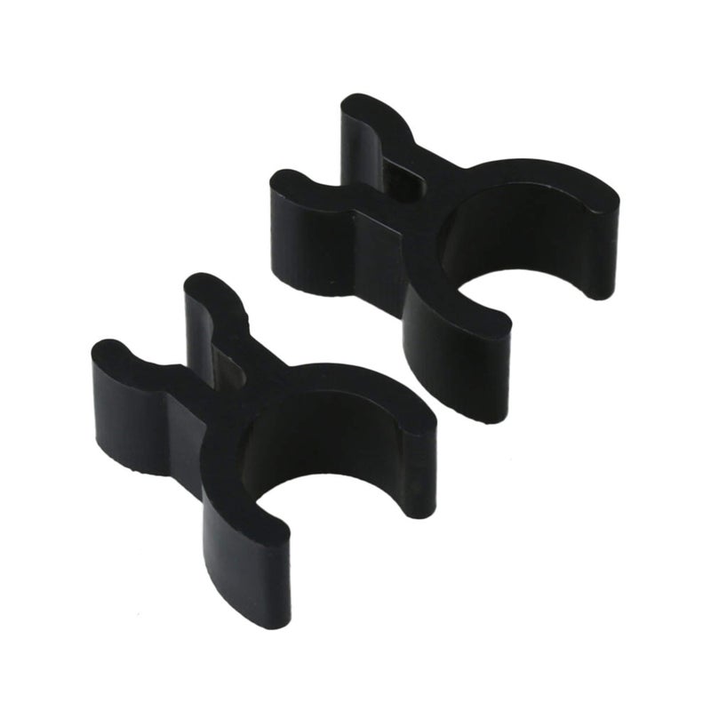 VOBRAMY Plastic Black Trumpet Pen Clip Holder French Horn Pencil Clip Pack of 5 - Image 4